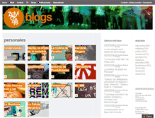 Tablet Screenshot of blogs.zemos98.org